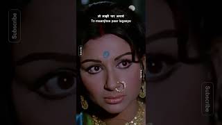 Chingari Koi Bhadke  Kishore Kumar  Rajesh Khanna  Sharmila Tagore  4k shorts reelsofmelody [upl. by Anerbas]