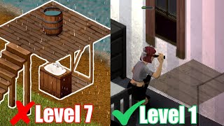 How to Plumb a Sink with LVL 1 Carpentry  Project Zomboid Guide [upl. by Nivonod721]