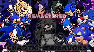 FNF  Chaotic Endeavors  16 Sonics vs Mangoka Remastered Majin SonicSonicEXE [upl. by Tryck]