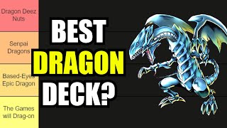 YuGiOh Best Dragon Decks Tier List [upl. by Lahcym]