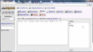 MySQL Tutorial Basic Queries Select Update Delete Insert [upl. by Dulci]