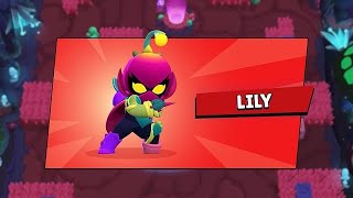 Tuto Tout savoir sur Lily  Le nouveau Brawler Mythique de Brawl stars 😝 [upl. by Tham]