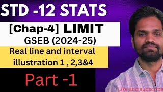 STD12 STATISTICS CHAPTER 4 LIMIT  GSEB COMMERCE ABHISHEK SIR COMMERCE [upl. by Pepillo455]