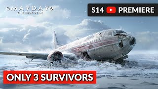 Surviving Arctic Plane Crash  Mayday Air Disaster [upl. by Nnarefinnej]