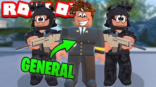 I Became the General of the Roblox British Army [upl. by Repinuj645]