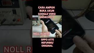 oppo a77s frp bypass 2023shortsfeed oppoa77s ciinanbana lupaakungoogle smartphone tutorial [upl. by Carbone]