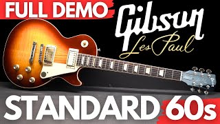 Gibson LES PAUL STANDARD 60s FULL DEMO [upl. by Nanah]