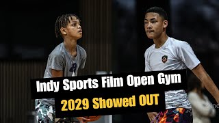 Indy Sports Film Open Gym 3 HampH Fieldhouse Runs [upl. by Ainak794]