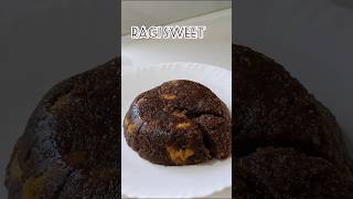 RAGI SWEET RECIPE ragihalwa ragi ragirecipe shortsfeed shorts [upl. by Adel518]