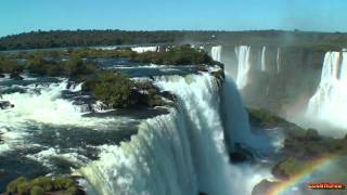 Brazil  Iguassu FallsBrazilian side 3  South America Part 15  Travel Video HD [upl. by Ocicnarf654]