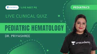 Live clinical Quiz Pediatric Hematology  Dr Priyashree [upl. by Rubinstein]