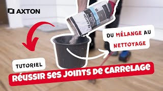 🛠 TUTO  Comment FAIRE des JOINTS de carrelage  AXTON Joint Carrelage Faïence Mosaïque en Poudre [upl. by Ayahsey]