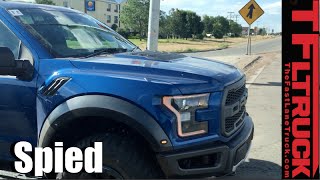 Is this a Production Ready 2017 Ford Raptor Spied Undisguised in the Wild [upl. by Esylle964]