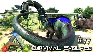 ARK Survival Evolved  BIGGEST BRONTO TAME YET  SEASON 3 S3 E77 Gameplay [upl. by Lahcim446]