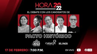 DIRECTO  El debate con los candidatos de Pacto Histórico  Caracol Radio [upl. by Draner]