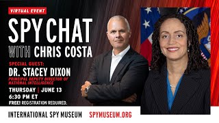 Spy Chat LIVE with Chris Costa  Guest Dr Stacey Dixon PDDNI [upl. by Fadden]