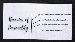 Theories of Personality  Personality psychology  Psychology  in UrduHindi [upl. by Gnim769]