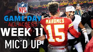 NFL Week 11 Micd Up quotyou just won us the game boyquot  Game Day All Access [upl. by Okubo]