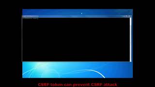 Proof of Concept PoC of CSRF attack and antiCSRF [upl. by Oenire]