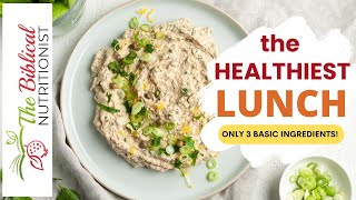 The HEALTHIEST Lunch Recipe  Weight Loss amp CancerFighting [upl. by Huskey524]