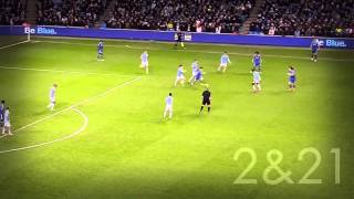 Eden Hazard Skills VS Manchester City  EPL 1314 HD [upl. by Knowle]