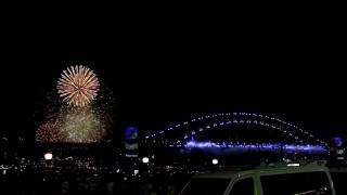 Sydney New Years Eve 2016  9pm Family Fireworks [upl. by Sirtaeb]