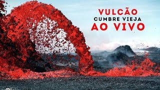 AO VIVO Erupção Cumbre Vieja DIA II [upl. by Novert]