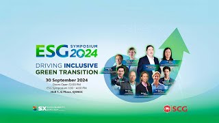 ESG Symposium 2024 quotDriving Inclusive Green Transitionquot [upl. by Lexy169]