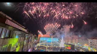 Focuri de artificii 4K  Revelion 2023 Suceava [upl. by Yrojram]