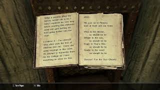 Notes on Yngol Barrow Journals of Skyrim Read Aloud [upl. by Madalena]