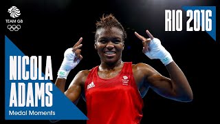 Nicola Adams Boxing Gold  Rio 2016 Medal Moments [upl. by Nelrac952]