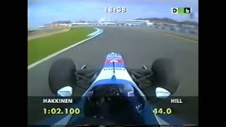 Damon Hill F1 Onboard Jerez Warm Up 1997 [upl. by Suhcnip]