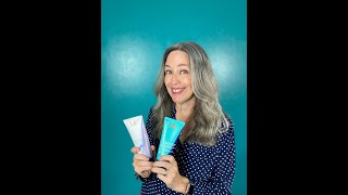 Moroccanoil Blonde Perfecting Purple Shampoo amp Conditioner Mini Review [upl. by Anaitsirk]