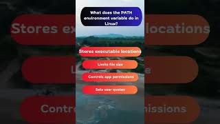 Purpose of the PATH Environment Variable in Linux computerbasics [upl. by Adnuhs]