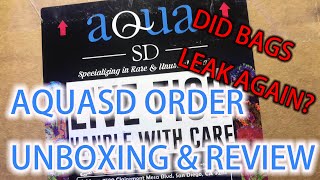 AQUASD shipment Unboxing and Review [upl. by Eseekram]