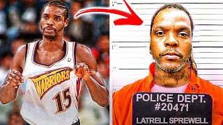 Everything Went Wrong For Latrell Sprewell Hidden NBA Story [upl. by Lladnew]