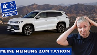 Meine Meinung zum VW Tayron Tiguan Allspace mit neuem Namen und wenig Innovationen [upl. by Warms]