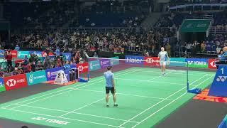 Viktor AXELSEN vs LOH Kean Yew  Malaysia Open 2024 Badminton [upl. by Idroj]