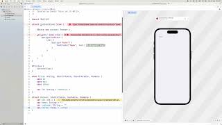 109 SwiftUI  Creating a Simple Form [upl. by Forelli883]