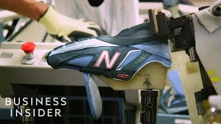 How New Balance Sneakers Are Made  The Making Of [upl. by Odravde272]