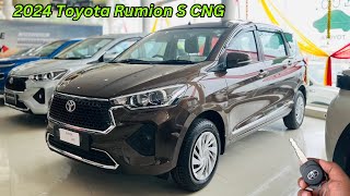 New Toyota Rumion S CNG Model full Detailed Review ❤️ Mileage amp Features ✅ Better Than Ertiga [upl. by Fang39]