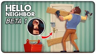 IL VICINO IMPAZZITO MI APRE LA PORTA DELLA CANTINA  Hello Neighbor Beta 1 ITA [upl. by Llehcsreh]