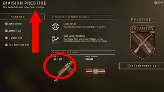 How to quotPRESTIGE DIVISIONSquot in COD WW2 Exclusive Unlocks amp Headquarters Location COD WW2 PRESTIGE [upl. by Terence]