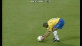 Roberto Carlos amazing free kick for Brazil [upl. by Allicirp]