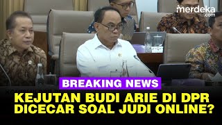 🔴 LIVE  Kejutan Budi Arie Dipanggil Komisi VI di Tengah Heboh Kasus Judi Online [upl. by Scever234]