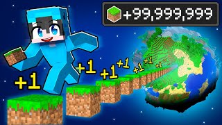 Recorriendo 100000000 de BLOQUES en Minecraft [upl. by Lavoie]