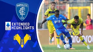 Empoli vs Hellas Verona Extended Highlights  Serie A  CBS Sports Golazo [upl. by Bacchus85]