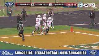 Duncanville vs Desoto Highlights 10282023 [upl. by Ilesara655]