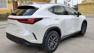 2022 LEXUS NX 250 White Color  Famous Crossover Lexus  Exterior and Interior [upl. by Rahm587]