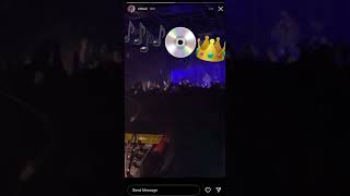 cclusi instagram story from Drain Gang show [upl. by Stelu]